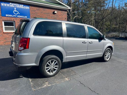 2016 dodge grand caravan handicap wheelchair rear entry