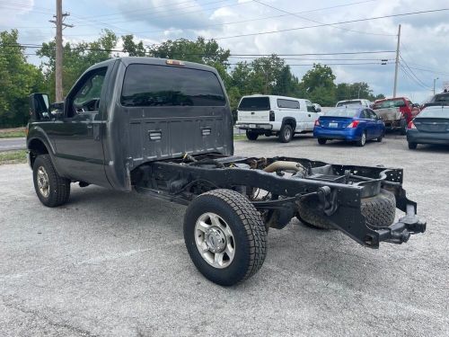 2016 ford f-250 4x4 xlt reg cab 6.2 auto 8ft bed frame chassis