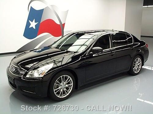 2007 infiniti g35 sport auto leather sunroof nav 49k mi texas direct auto