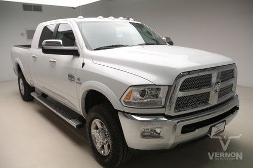 2013 laramie longhorn mega 4x4 navigation sunroof leather heated cummins diesel