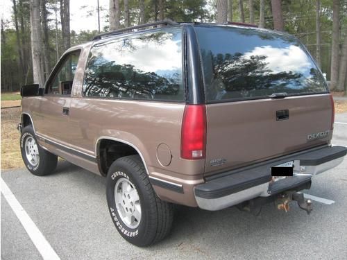 1994 chevrolet blazer 2 door  4x4 georgia tahoe