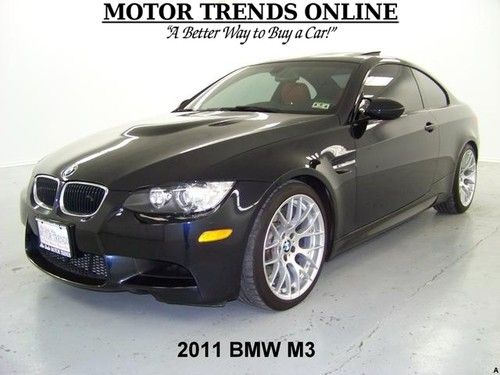 Navigation premium pkg coupe smg 19" m sport wheels sunroof 2011 bmw m3 20k