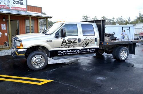 2000 ford f 550 flat bed