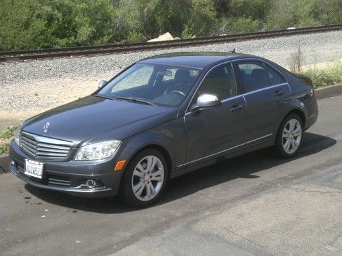 2009 mercedes-benz c300 luxury sedan 4-door 3.0l