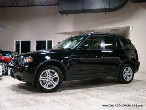 2006 bmw x3 3.0i awd suv pano roof heated seats auto climate cd serviced wow$$$