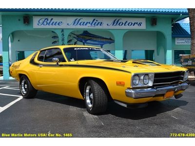 1973 custom mopar roadrunner gtx  v8 custom 360 magnum engine 435hp