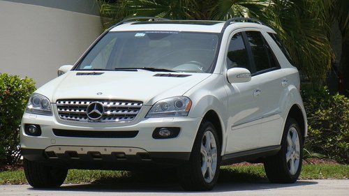 2008 mercedes benz ml320 cdi diesel one owner 71,000 miles premium suv loaded