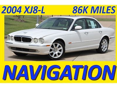 2004 jaguar xj8-l navigation,low miles,clean title,rust free