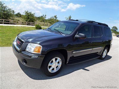 2003 gmc envoy xl clean carfax florida suv no rust 87k miles loaded 3rd row seat