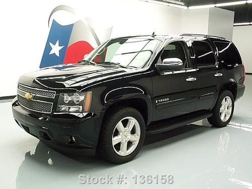 2008 chevy tahoe ltz 4x4 sunroof nav rear cam dvd 67k texas direct auto