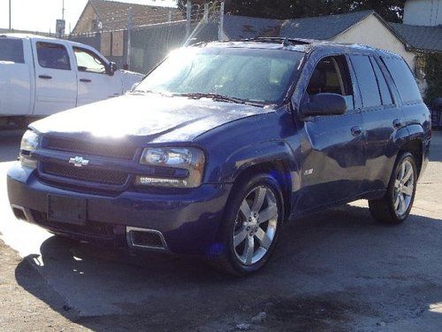 07 chevrolet trailblazer ss damaged salvage runs! cooling good loaded wont last!