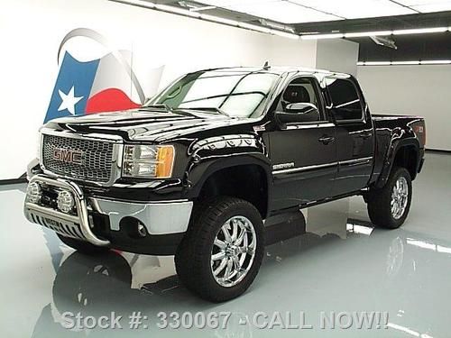 2011 gmc sierra z71 4x4 all terrain lifted leather 21k  texas direct auto