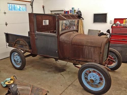 1929 ford model a pickup project 1928 1930 1931 28 29 30 31 truck hot rod rat