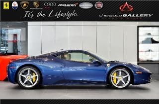 2011 ferrari 458 italia 2dr cpe