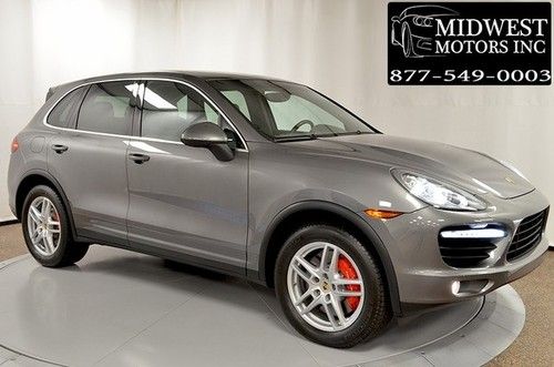 2011 11 porsche cayenne turbo awd navigation rear camera park assist 1 owner