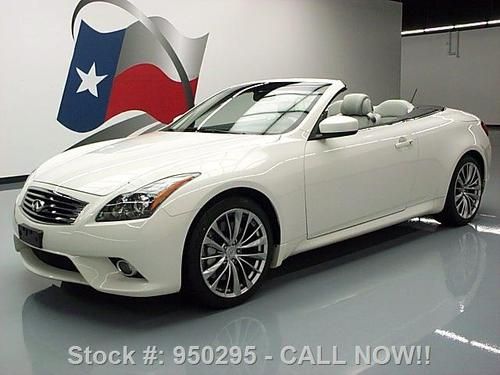 2011 infiniti g37 sport hardtop convertible nav 25k mi texas direct auto