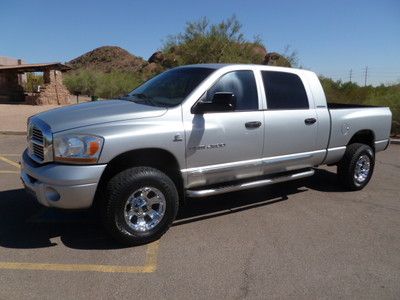 06 2500 mega cab 4x4 5.9 diesel laramie nav 1 orig. owner, serviced drives new!!