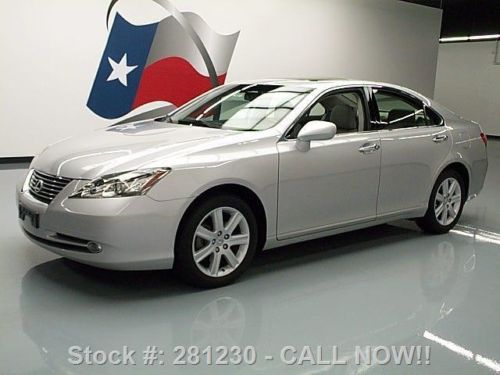 2009 lexus es 350 sedan sunroof climate leather 37k mi texas direct auto