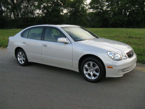 2004 lexus gs300 v6 very low miles