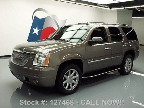 2011 gmc yukon denali 7pass sunroof nav rear cam 41k mi texas direct auto