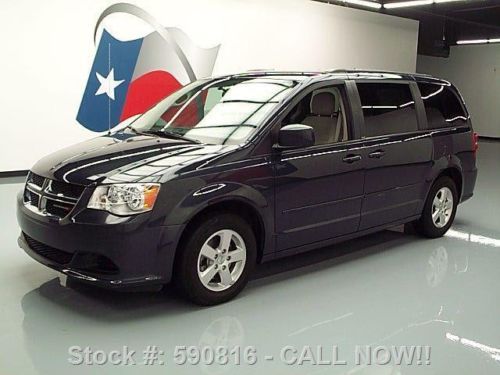 2013 dodge caravan sxt v6 stow n go 7-passenger 36k mi texas direct auto