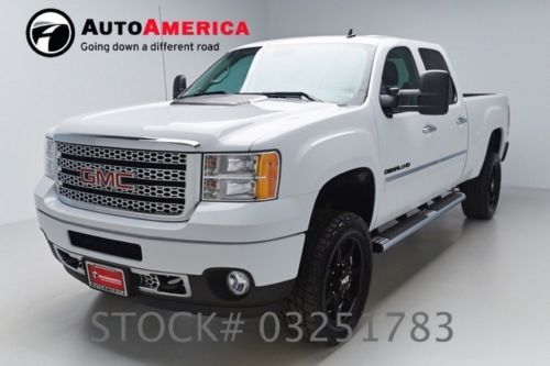 2011 denali 4wd hd 2500 lifted navi entertainment leather moonroof rare!