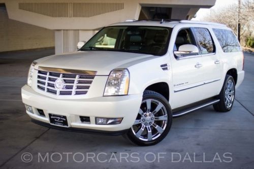 2008 cadillac escalade esv navigation sat radio awd bluetooth back up camera