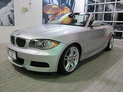 135i manual convertible 3.0l cd black soft top black  boston leather seat trim