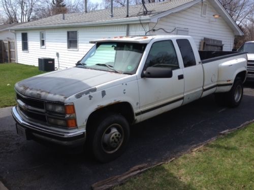 1995 chevrolet c3500 silverado extended cab pickup 2-door 7.4l