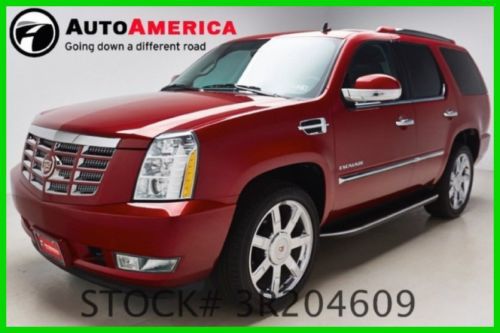 We finance! 13557 miles 2013 cadillac escalade luxury 6.2l v8 16v bose onstar