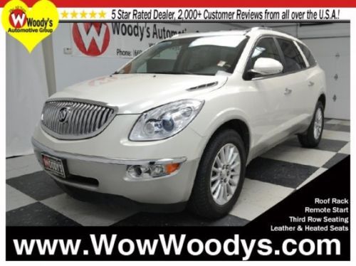 Awd v6 leather &amp; heated seats third row seating remote start memory seats