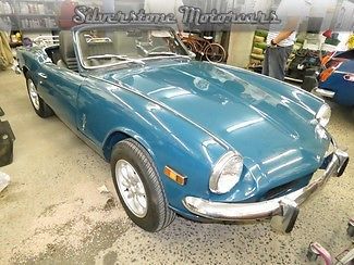 1970 blue mk iii! rotisserie restoration new interior convertible new tires fun