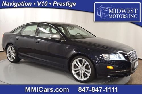 2009 audi s6 v10 presitge quattro navigation blind spot assist camera 2010 2011