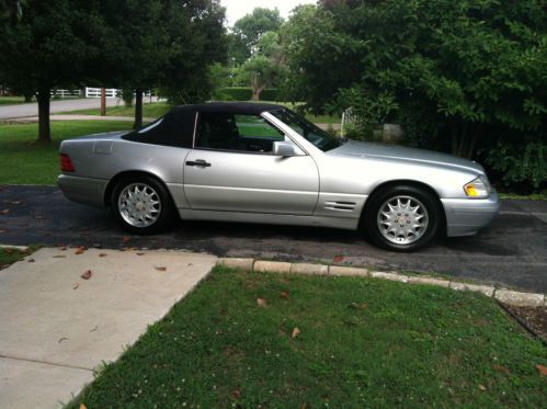 Mercedes-benz 1996 sl500 roadster convertible