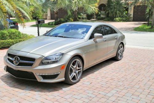 2012 mercedes benz cls63 amg performance center launch edition designo matte