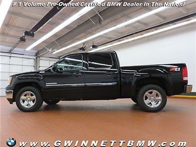 4wd crew cab 143.5&#034; slt low miles 4 dr truck automatic 5.3l 8 cyl onyx black