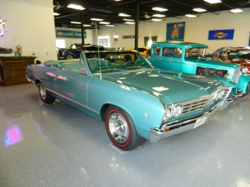 1967 chevrolet chevelle malibu convertible- complete restoration - watch video