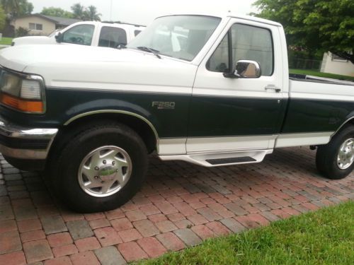 1995 f250 low miles, miami barn find