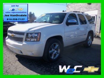 White diamond ltz*4x4*dvd*navigation*sun roof*one owner trade 36k miles