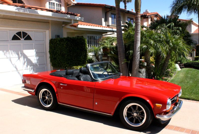 1973 triumph tr-6  convertible, classic, great driver, no reserve 