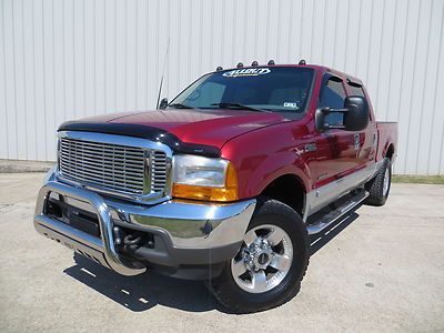 02 f250 (7.3) lariat diesel new-tires swb 4x4 harley-wheels chrome upgrades tx