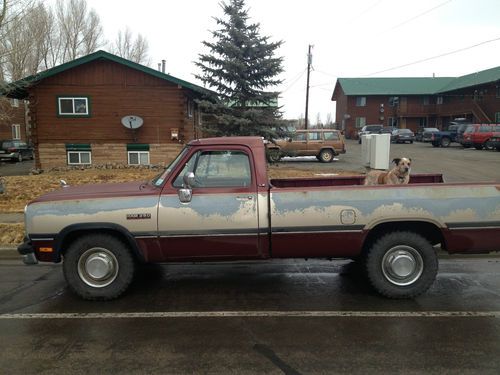 1992 dodge d250 12 valve cummins turbo diesel 5 speed manual getrag hx35