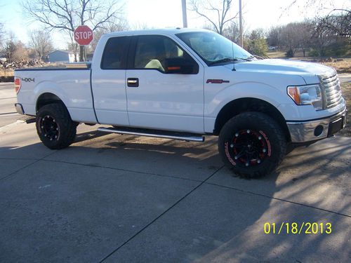 2010 ford f-150 4x4 super cab xlt 5.4l 6-spd auto flex fuel new tires &amp; wheels