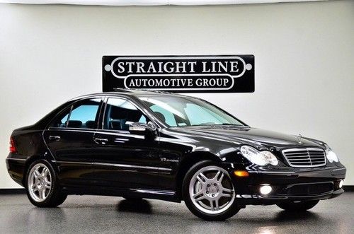 2004 mercedes benz c32 black great value fast car