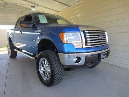 2011 ford f-150 super crew xlt texas edition 4x4 - lifted