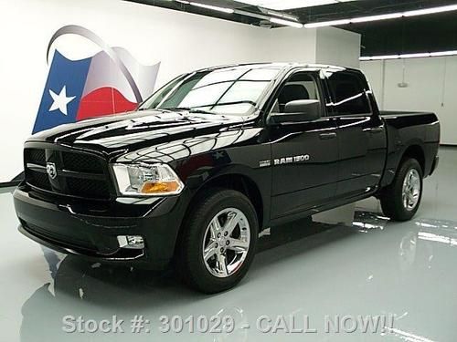 2012 dodge ram express crew hemi 6-passenger 20's 8k mi texas direct auto