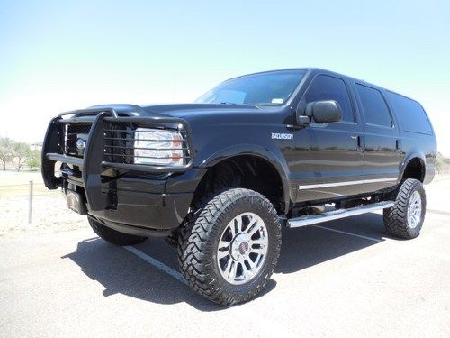 Purchase Used 2005 Ford Excursion Limited 4x4 Lifted 35 Tires 20