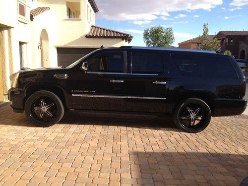 2007 cadillac escalade esv sport utility 4-door 6.2l