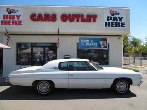 1972 chevrolet impala custom automatic 2-door coupe