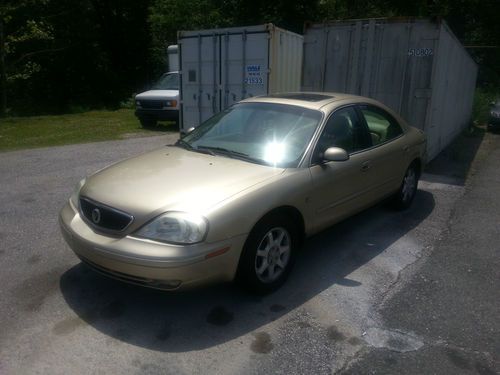 2001 mercury sable ls premium sedan 4-door 3.0l no reseve!!!!!!!